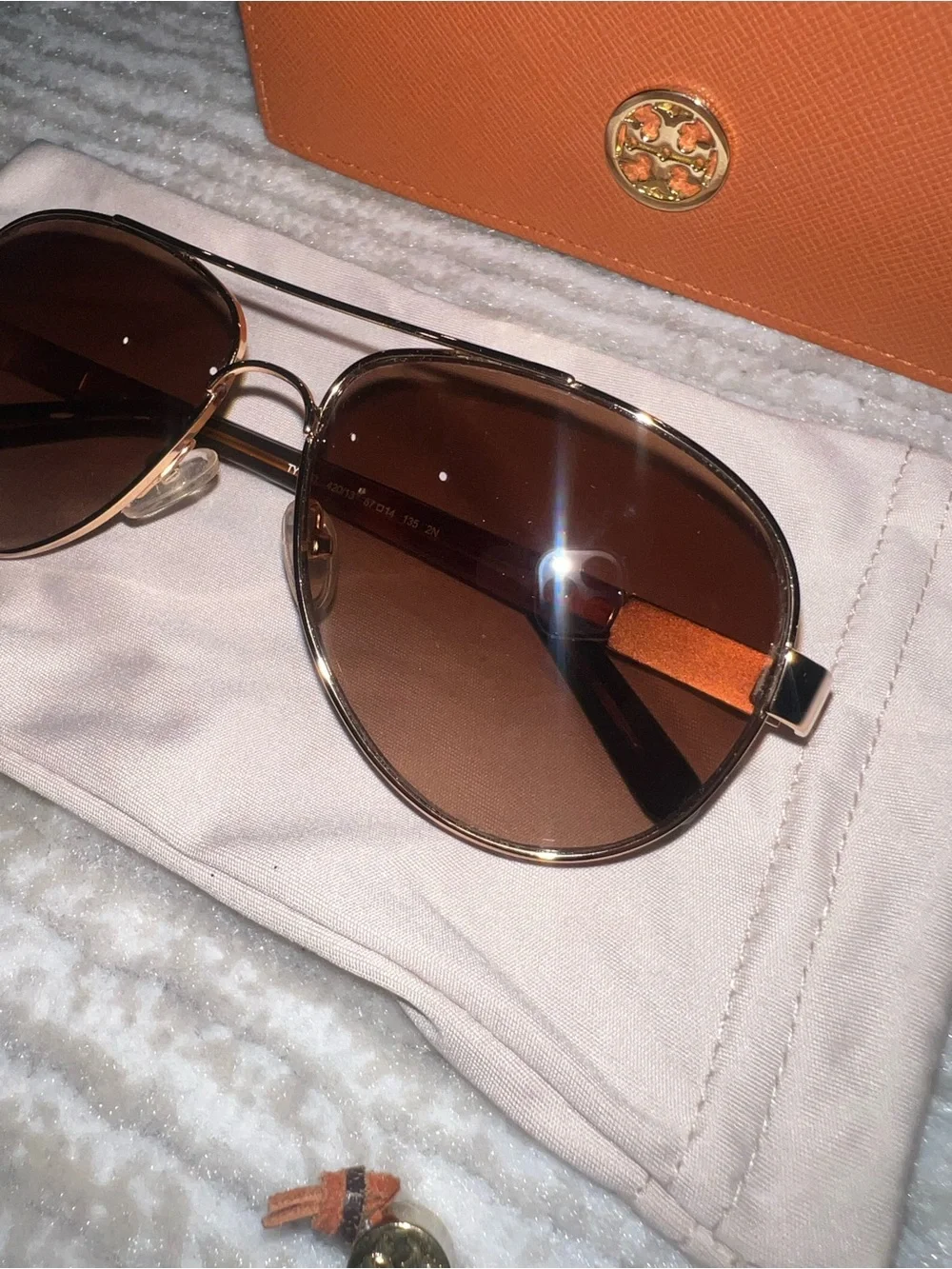 Tory Burch Aviator Sunglasses